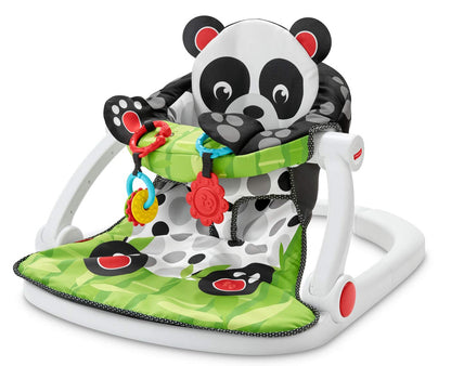 Fisher-Price Portable Baby Chair Sit-Me-Up Floor Seat with Developmental Toys & Machine Washable Seat Pad, Starlight Bursts