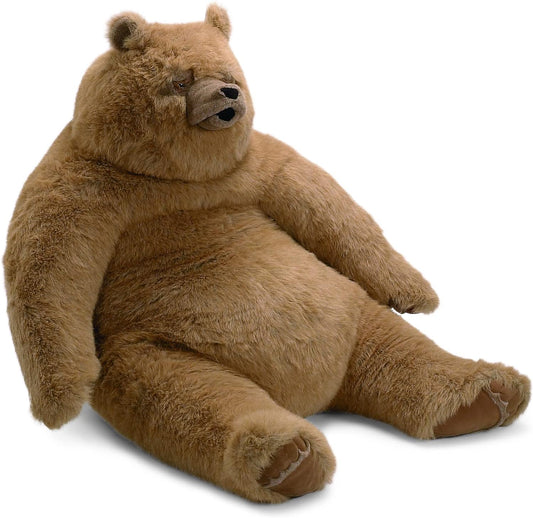 Manhattan Toy Kodiak Bear Jumbo 40" Huggable Stuffed Animal and Plush Room Décor for 4 Years and Up