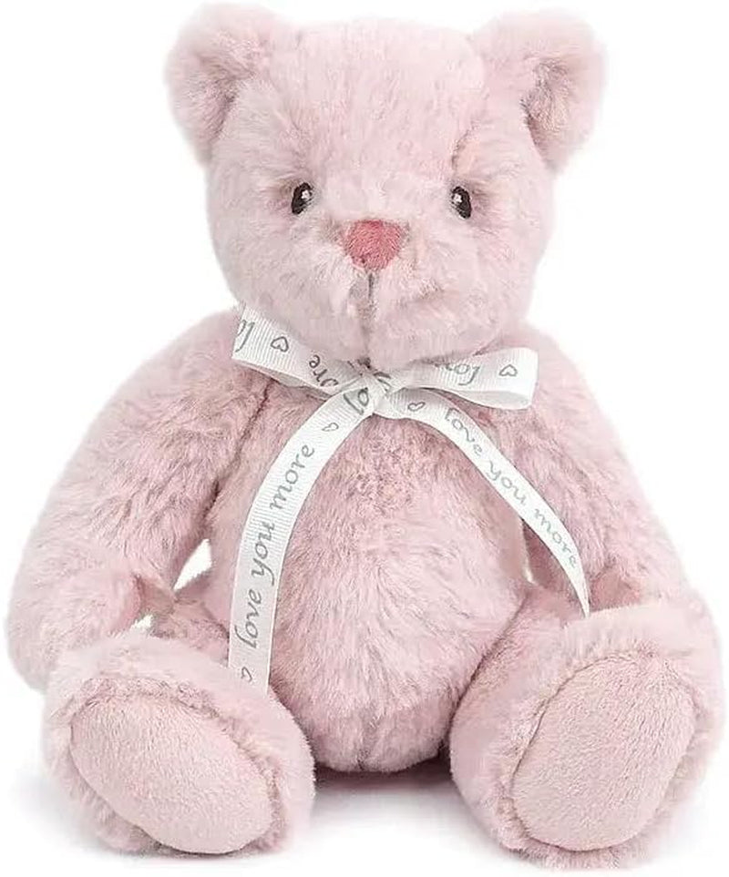 MON AMI ‘Love U’ Gray Teddy Bear Stuffed Animal – 10’’, Teddy Bear Plush for Baby Shower, Cute Plushies for Kids of All Ages