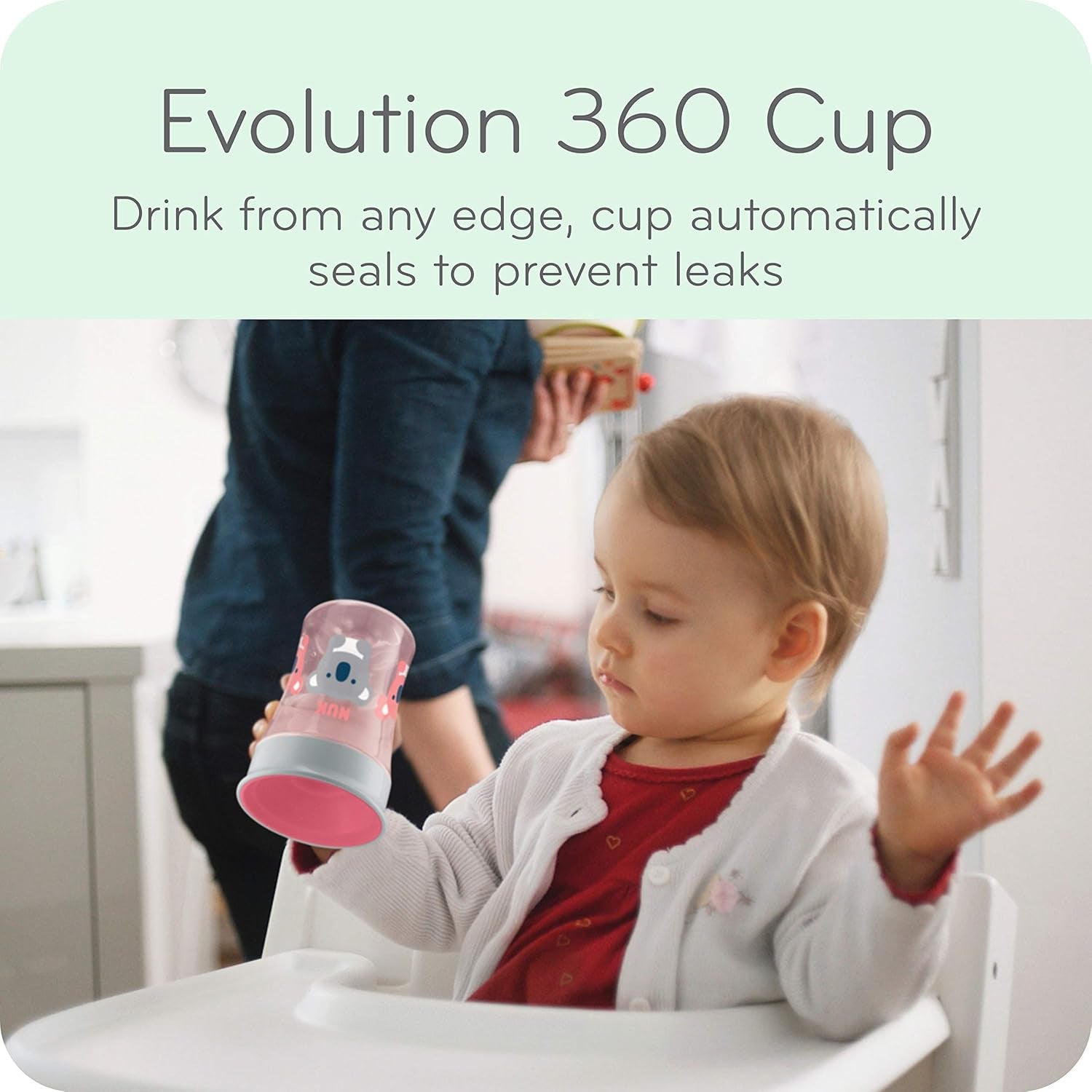 NUK Evolution Straw Cup