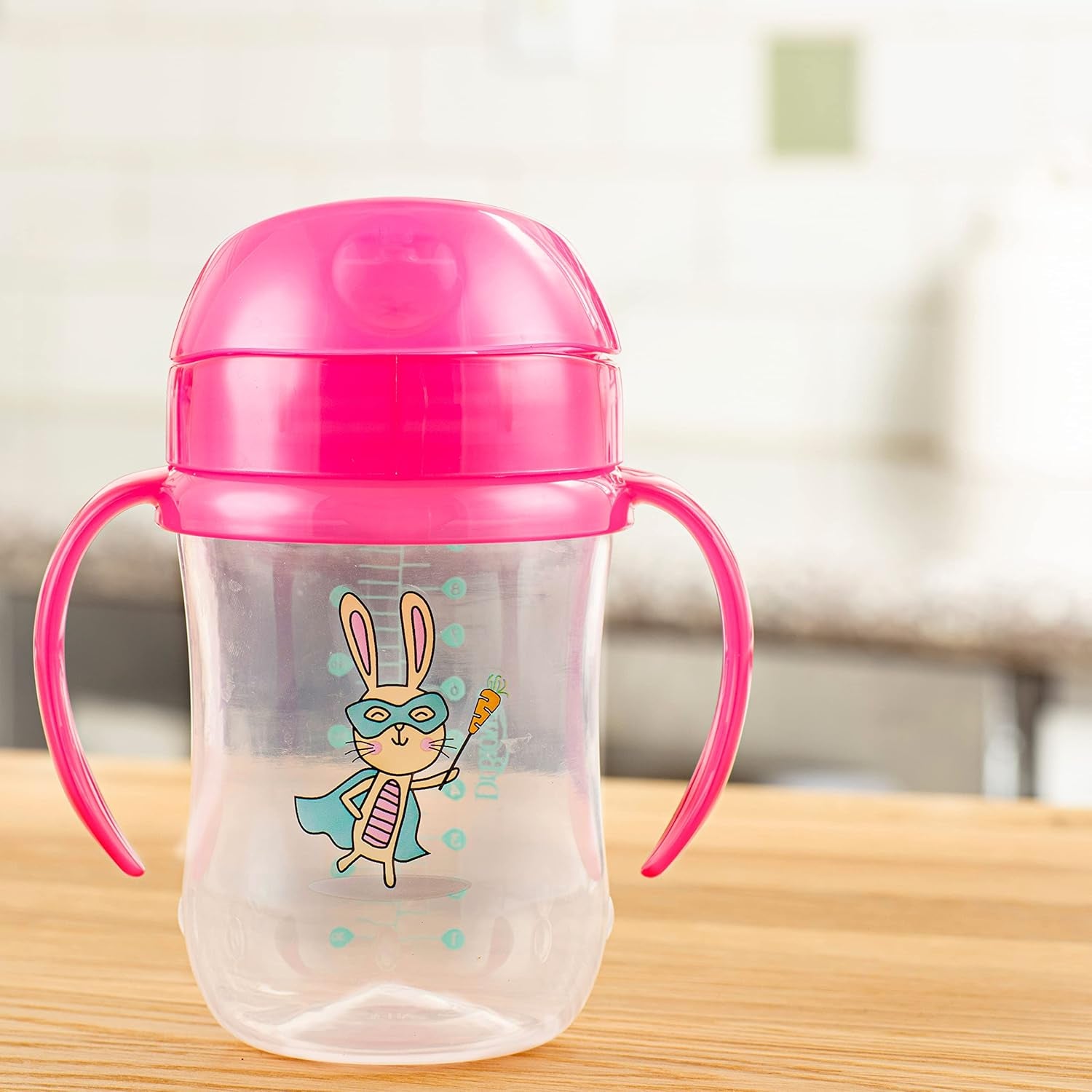 Dr. Brown'S Milestones Soft Spout Sippy Cup with Handles - Pink - 9Oz - 9M+