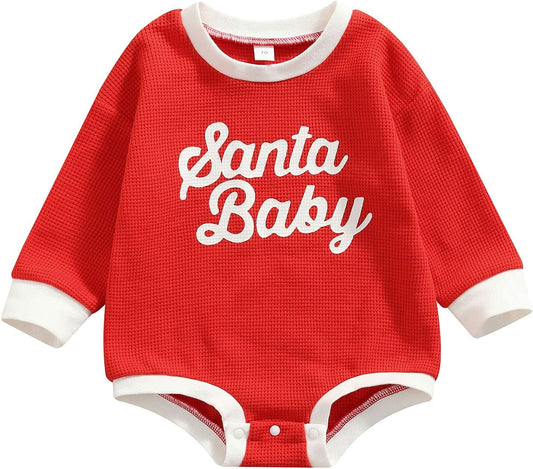 Baby Girl Boy Crewneck Sweatshirt Long Sleeve Romper Oversized Sweater Bodyusuit Pullover Tops Clothes