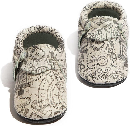 Freshly Picked Soft Sole Leather City Moccasins, Baby Girl Shoes, Multiple Sizes and Colors