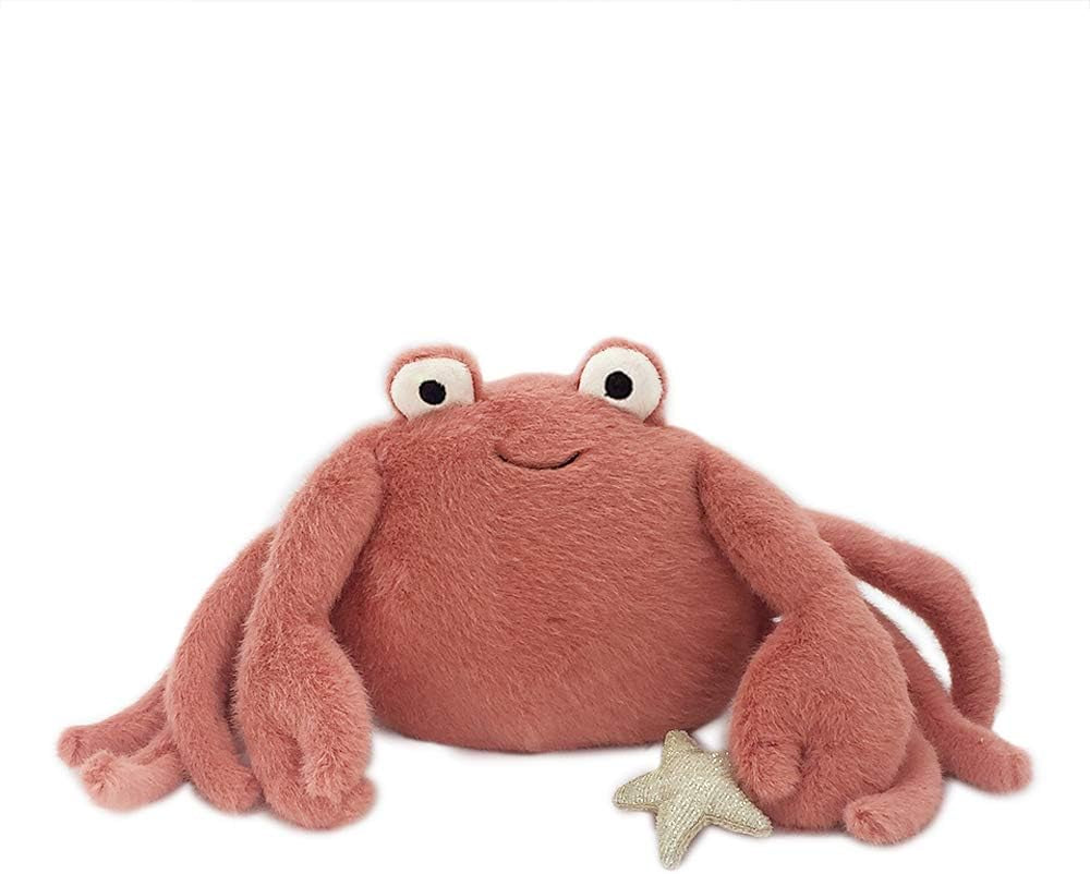 MON AMI Da Pinchi the Lobster Stuffed Animal 10”, Soft & Cuddy Plush Animal, Use as Toy/Nursery Room Décor, for Kids of All Ages, Ocean Animals