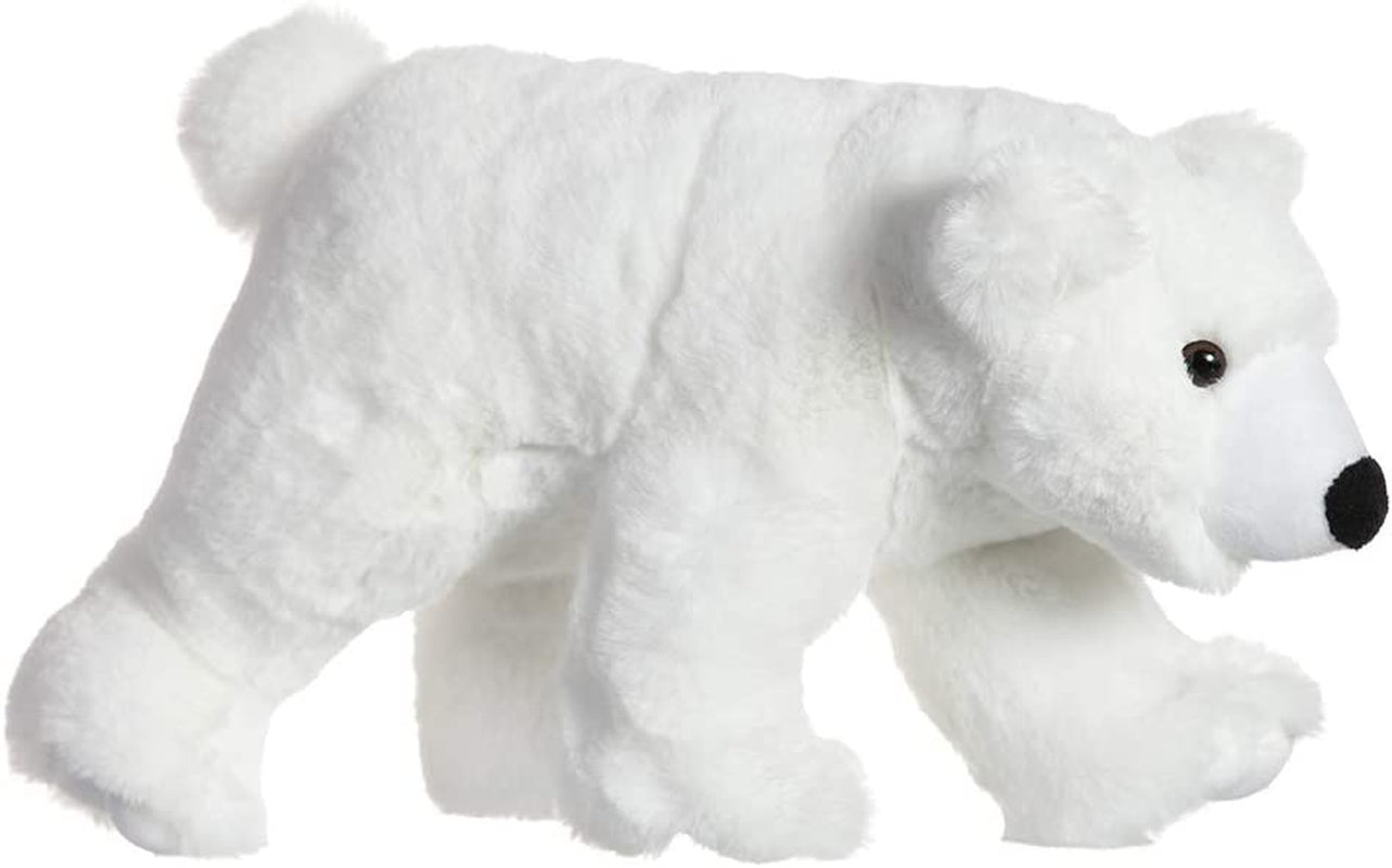 Apricot Lamb Arctic Toys Plush White Polar Bear Stuffed Animal Soft Cuddly Perfect for Child （Polar Bear,10 Inches