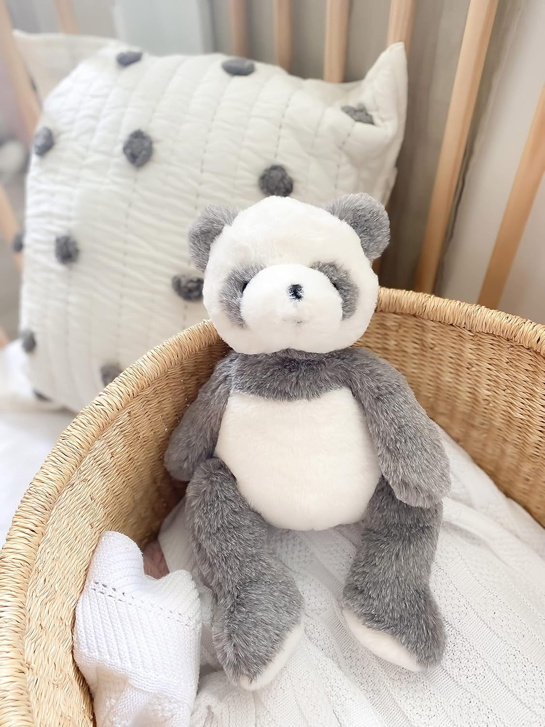 MON AMI Moony the Panda Floppy Stuffed Animal – 13’, Soft & Cuddly, Use as Toy or Nursery Room Décor, Wild Animals, Great for Kids of All Ages