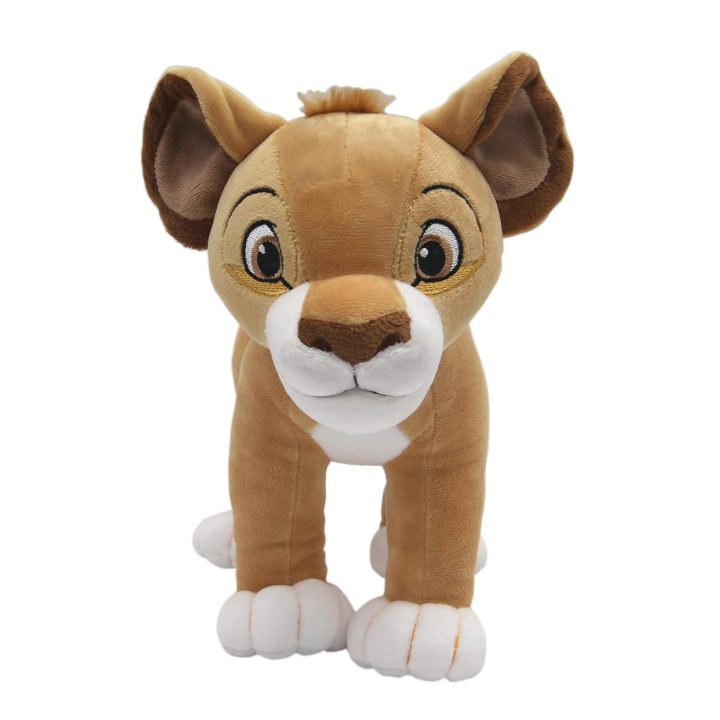 Lambs & Ivy Disney Baby Lion King Simba Adventure Plush, Brown/White