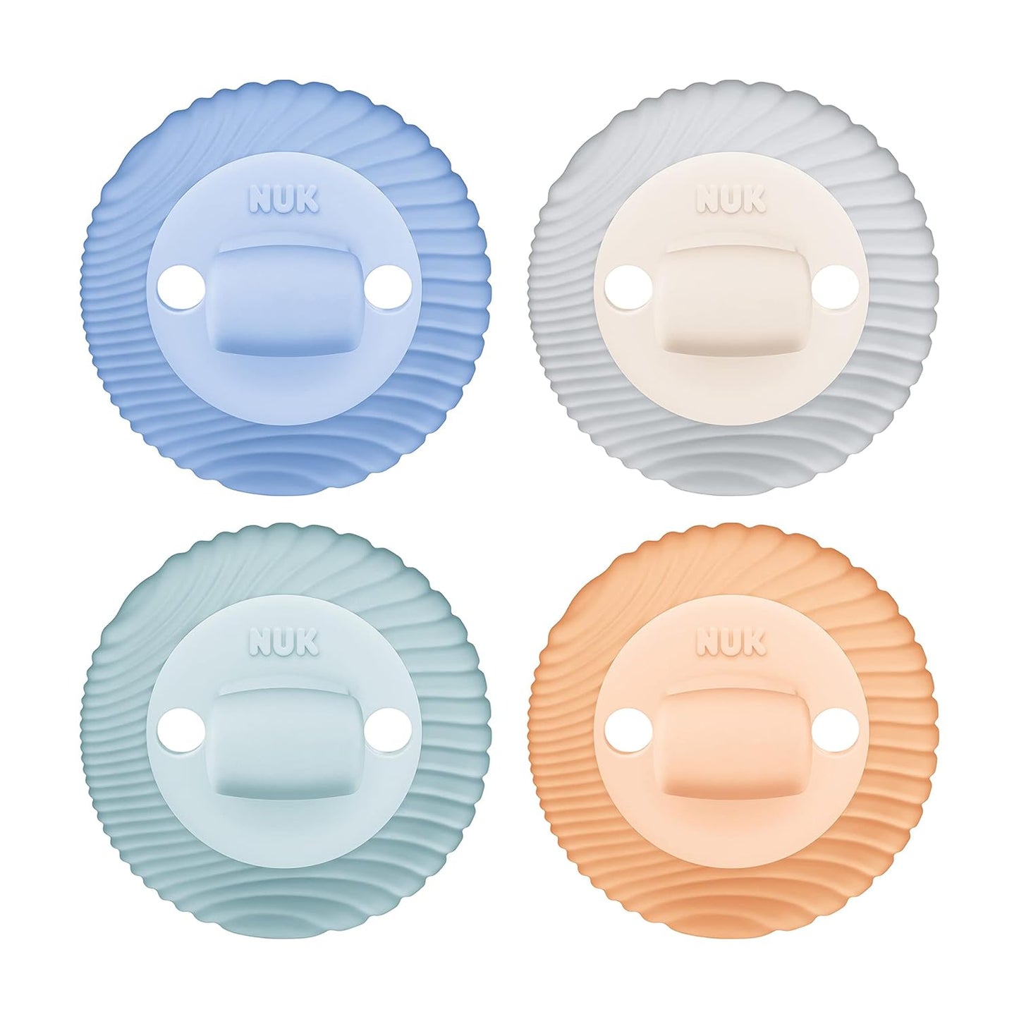 NUK Comfy Duet 100% Silicone Soother 2-In-1 Pacifier and Teether