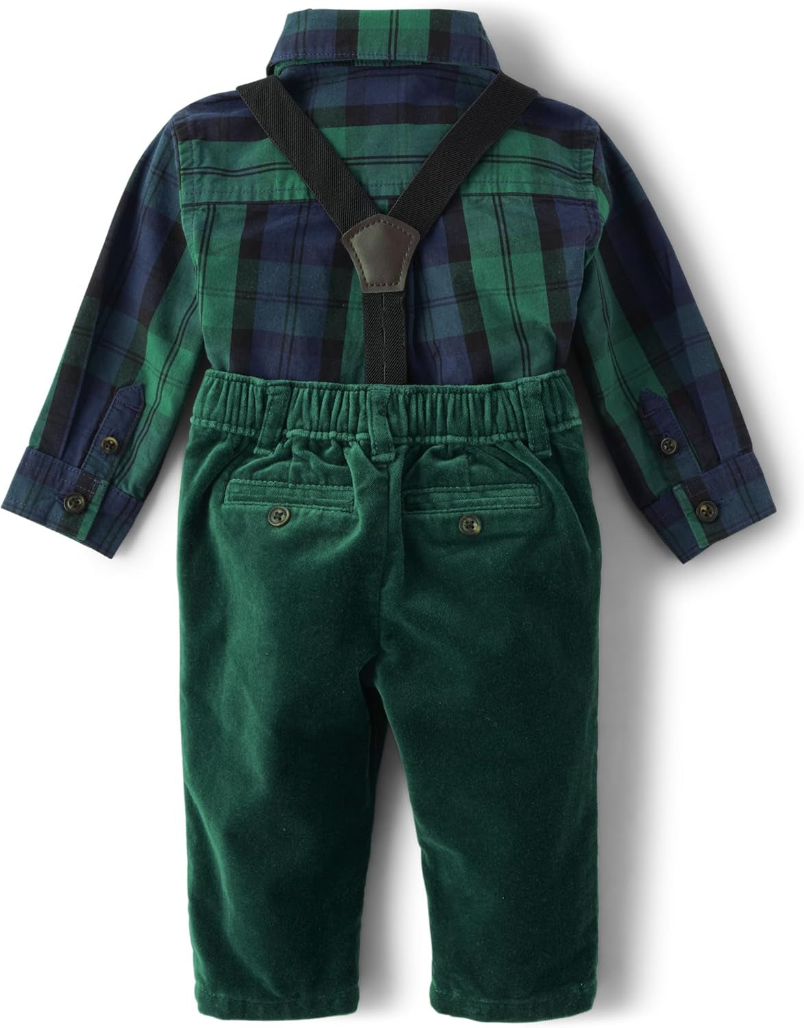 Gymboree Baby-Boys 3-Piece Special Occasion Top and Pant Suspender Set