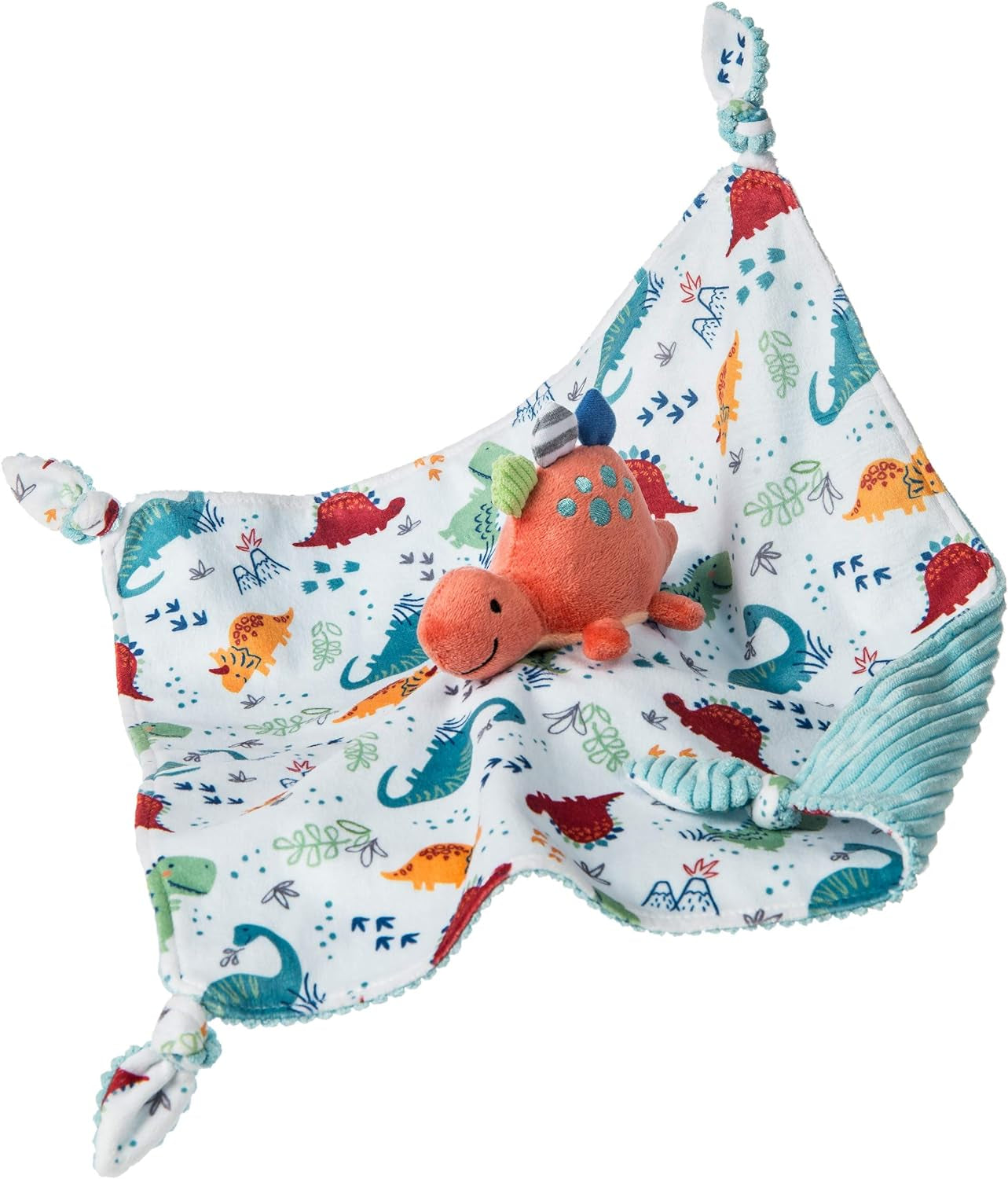 Mary Meyer Baby Gift Set Boxed Soft Toys, 3-Piece, Pebblesaurus