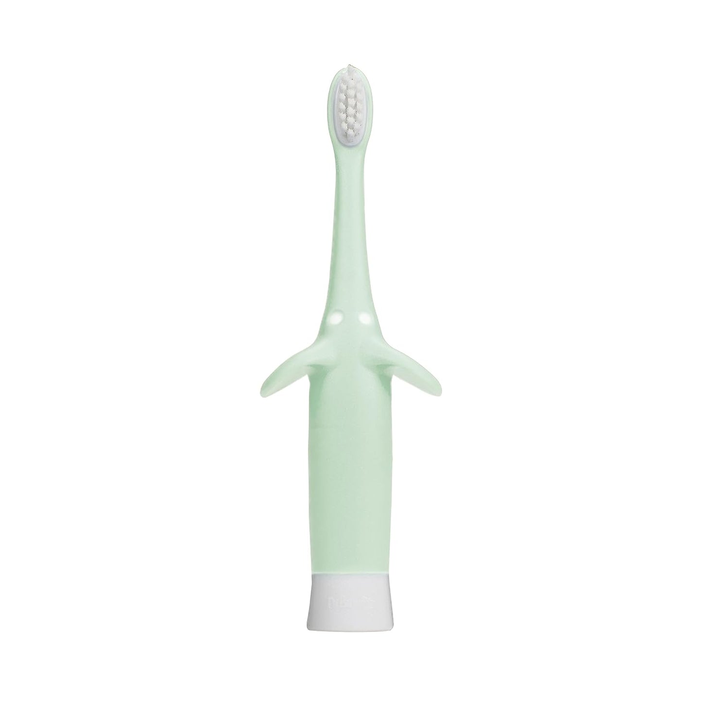 Dr. Brown'S Infant-To-Toddler Toothbrush, Soft and Safe Baby Training Brush, Elephant, Mint, 0-3 Years (Styles May Vary)