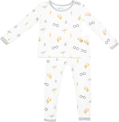 KYTE BABY Toddler Pajama Set - Pjs for Toddlers Made of Soft Bamboo Rayon Material