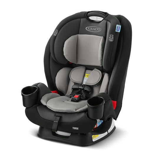 Graco Triride 3-In-1 Convertible Car Seat - Highback Booster, Forward & Rear Facing Modes, Suitable from Newborn to Preschooler, Perfect for Long Journeys in Redmond Color