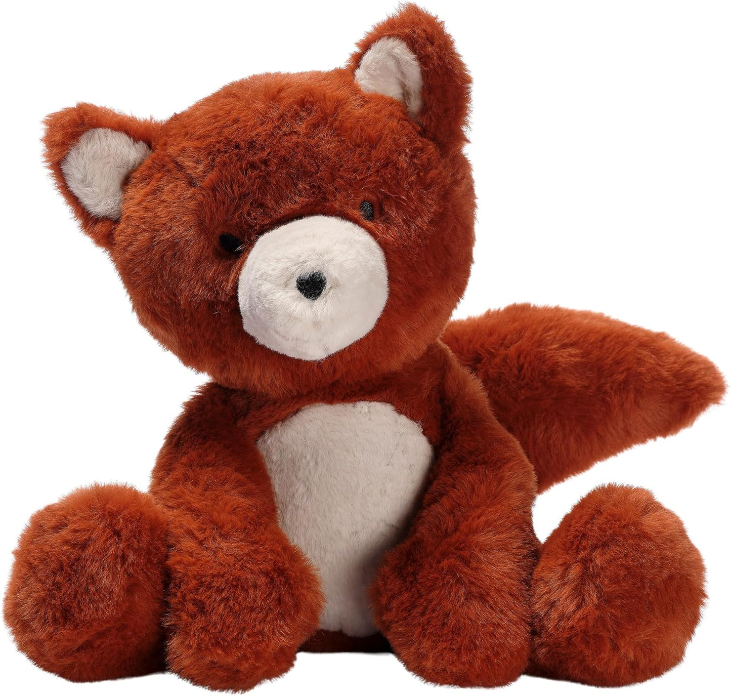 Lambs & Ivy Treetop Fox Plush Cinnamon/Cream Stuffed Animal Toy - Buddy