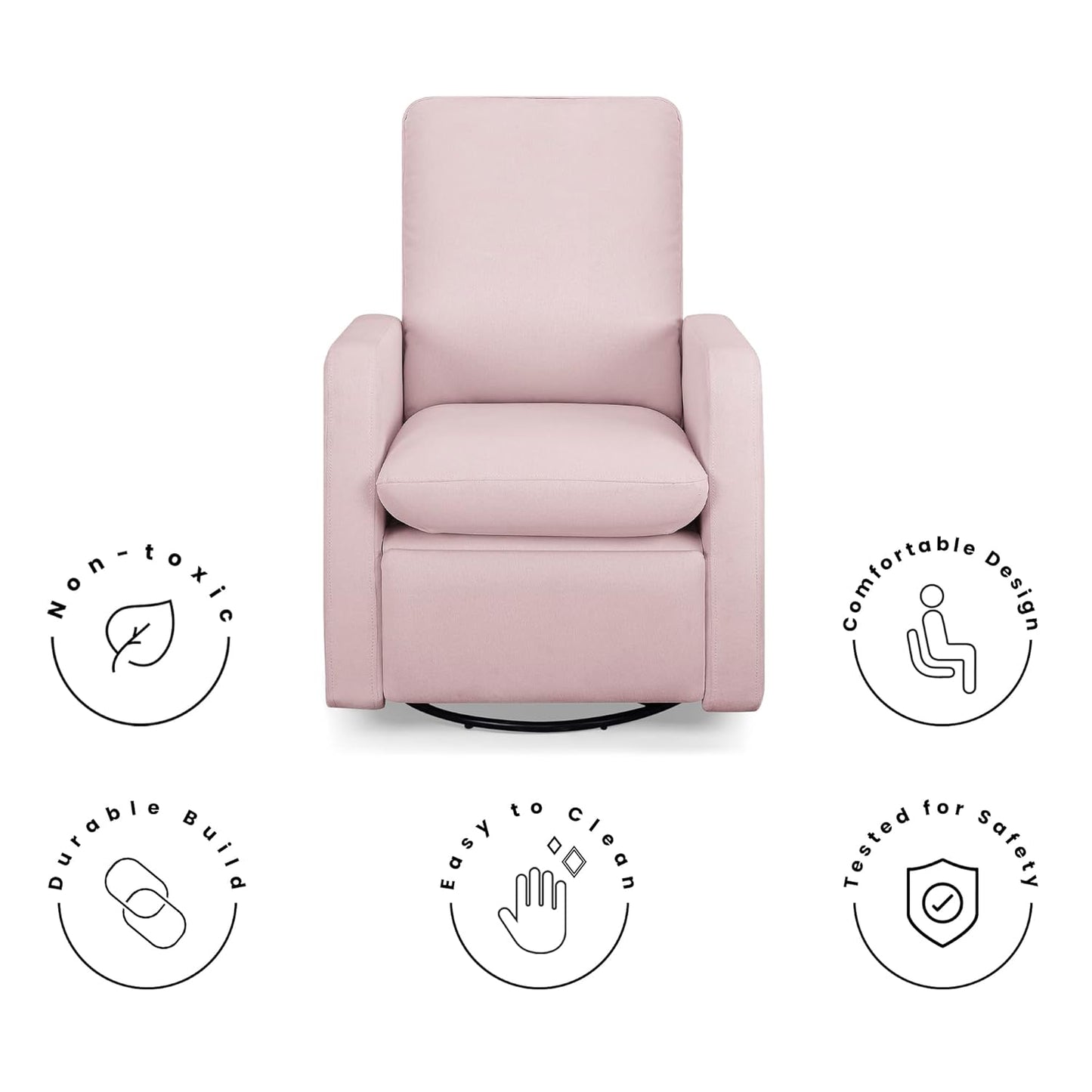 GAP Babygap Cloud Recliner with Livesmart Evolve - Sustainable Performance Fabric, Artic