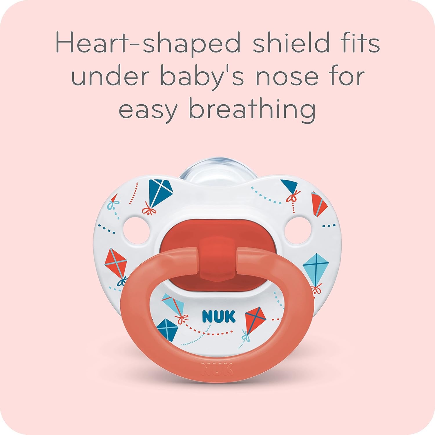 NUK Comfy Orthodontic Pacifiers, Timeless Collection, 0-6 Months, 5 Count