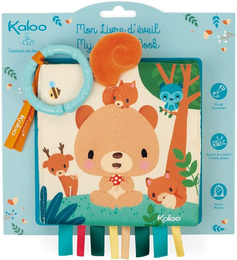 Kaloo - Choo - Choo in the Forest Fabric Activity Book - 0 Months + - K971802