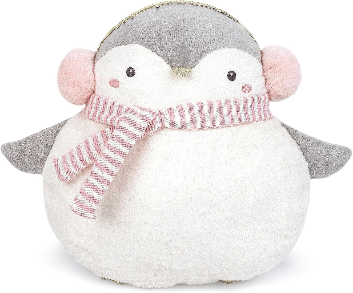 MON AMI Penguin Soft Hugging Pillow – 16”, Plush Stuffed Animal Pillow, Decorative Cushion for Child’S Nursery, Bed or Couch, Cute Room Décor, Holiday