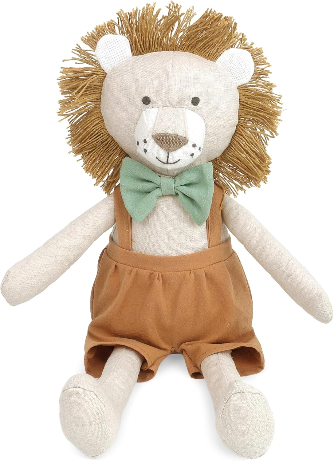 MON AMI Leopold the Lion Stuffed Animal 15”, Soft, Cuddly Lion Plush, for Nursery Room Décor, Wild Animals, Great Gift for Kids of All Ages