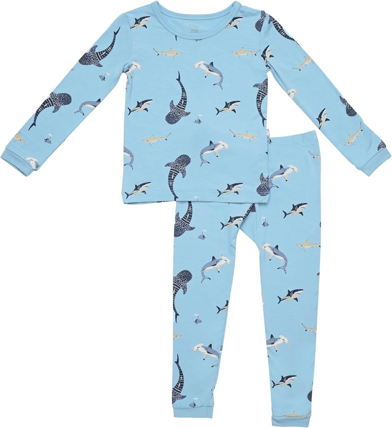 KYTE BABY Toddler Pajama Set - Pjs for Toddlers Made of Soft Bamboo Rayon Material