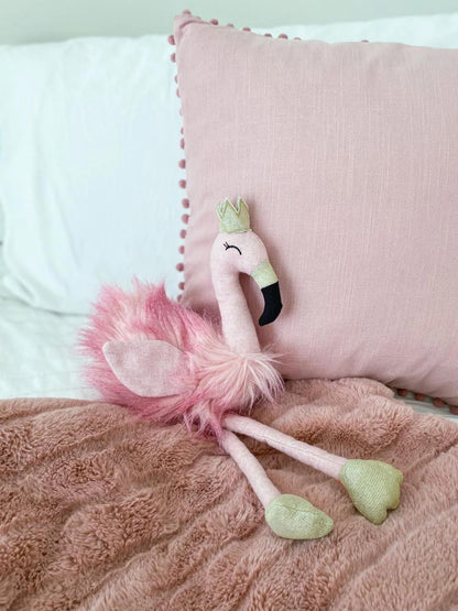 MON AMI Lux Felicity Flamingo Stuffed Animal Toy – 18”, Pink Flamingo Plush, Flamingo Gifts for Girls, Kids, Home Décor, Birthday