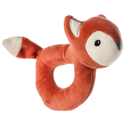 Mary Meyer Baby Rattle Leika Infant Soft Toys, 6-Inches, Little Fox