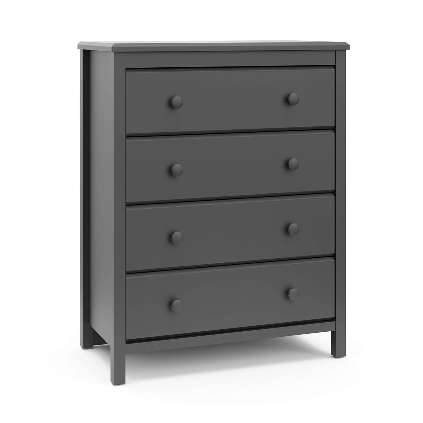 Storkcraft Alpine 6 Drawer Double Dresser (Black) – GREENGUARD Gold Certified, Dresser for Nursery, 6 Drawer Dresser, Kids Dresser, Nursery Dresser Drawer Organizer, Chest of Drawers