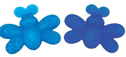 Sassy Chill and Teethe Water Filled Teethers Blue