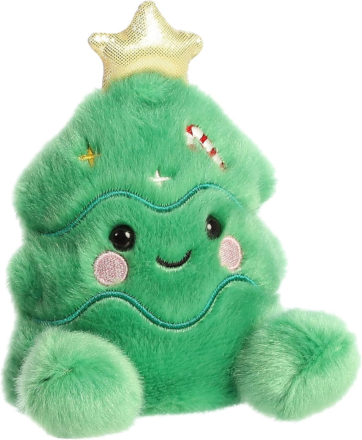 Aurora® Adorable Palm Pals™ Jubilee Tree™ Stuffed Animal - Pocket-Sized Play - Collectable Fun - Green 5 Inches