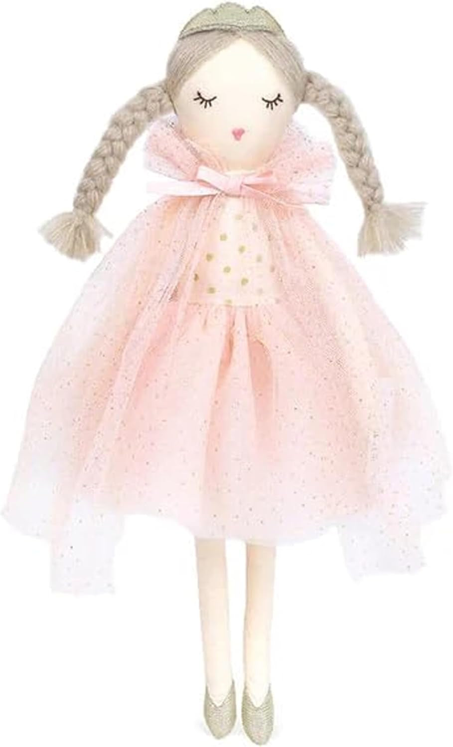 MON AMI Princess Violette Designer Doll – 22”, Soft & Elegant Stuffed Plush Princess Doll, Use as Toy or Room Decor, Great Gift for Christmas