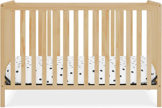 Delta Children Heartland 4-In-1 Convertible Crib, Natural