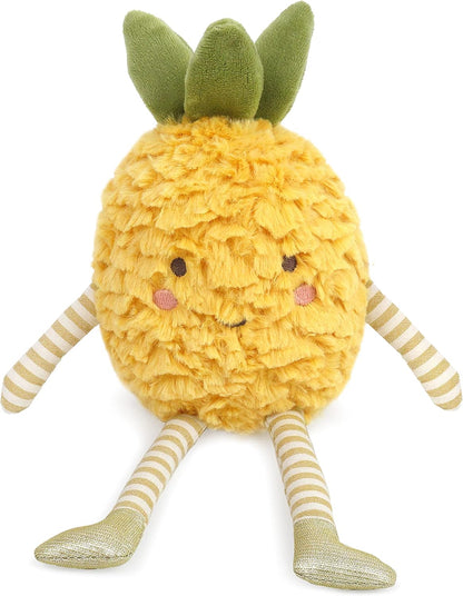 MON AMI Pina the Pineapple Plush Toy - 10”, Food Plush Toys, Fruit Plushie for Boys/Girls, Handcrafted Fruit Doll – Perfect for Décor/Play