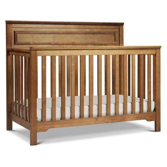 Davinci Autumn 4-In-1 Convertible Crib in Chestnut, Greenguard Gold Certified