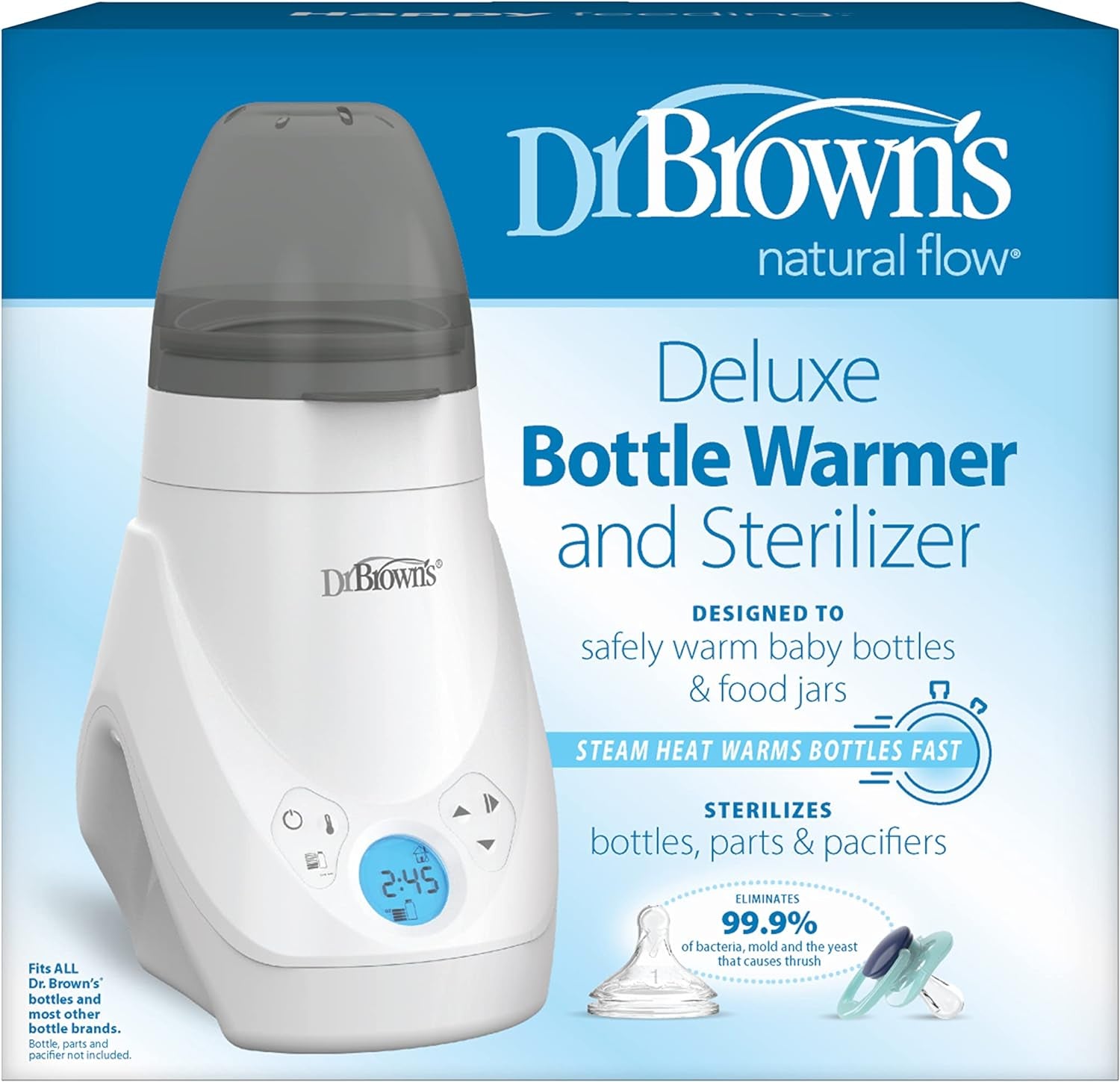 Dr. Brown'S Deluxe Baby Bottle Warmer & Sterilizer