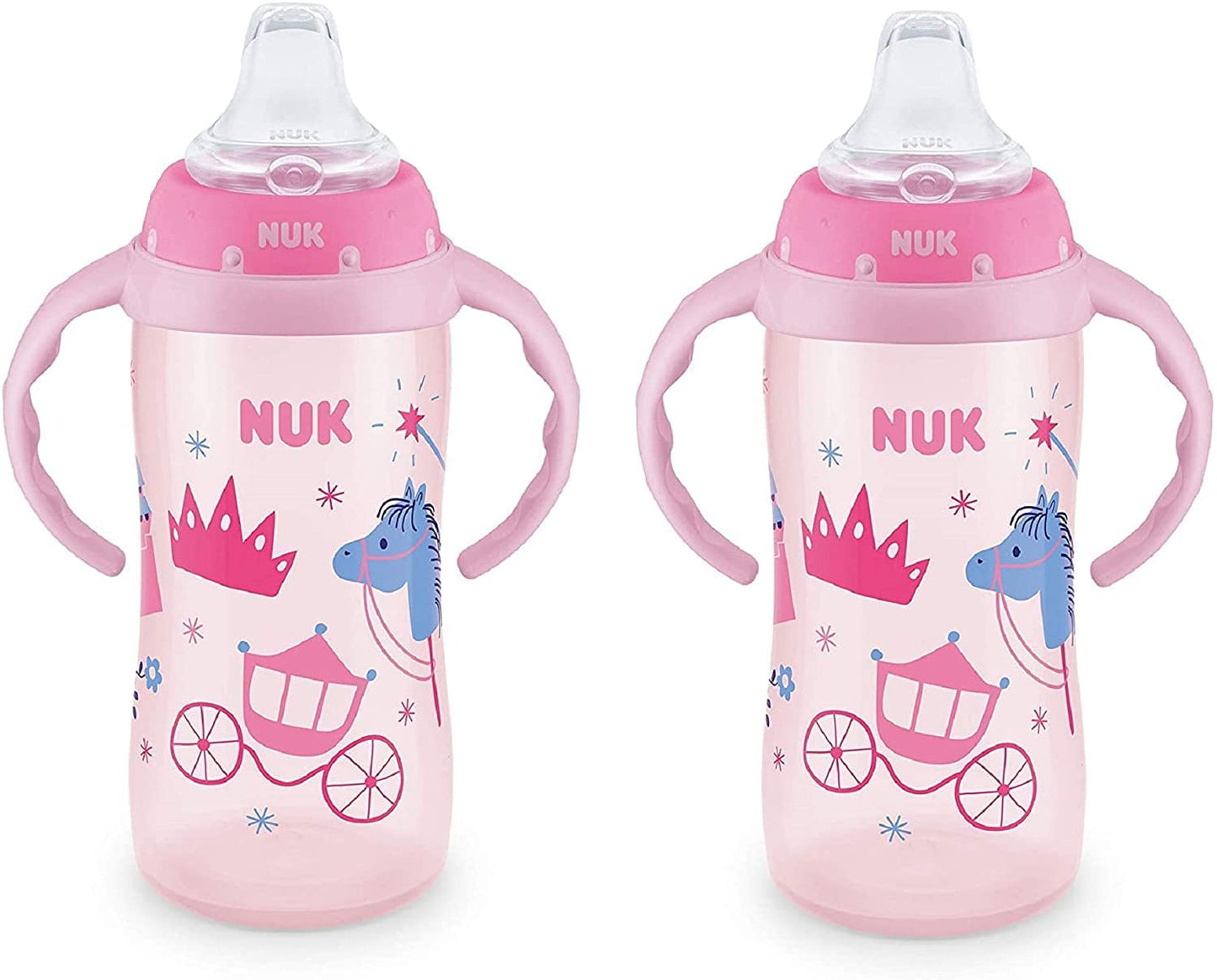 NUK Learner Cup (Large (Pack of 2), Princess)