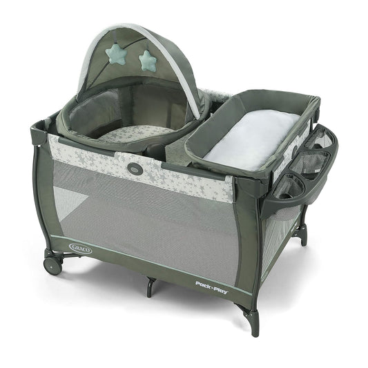 Graco Pack 'N Play Travel Dome Playard | Includes Travel Bassinet