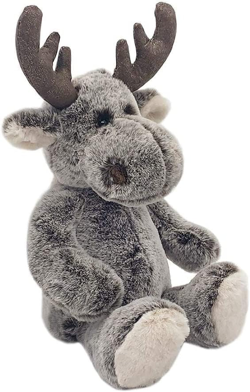 Mon Ami Marley the Moose Stuffed Animal – 12”, Cuddly & Soft Wild Moose Plush Toy for Kids, Realistic Stuffed Animal Gifts for Kids