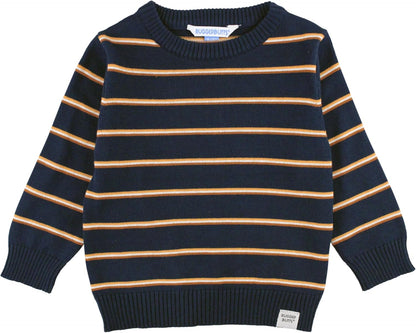 RUGGEDBUTTS® Baby/Toddler Boys Pullover Quarter-Zip Sweater