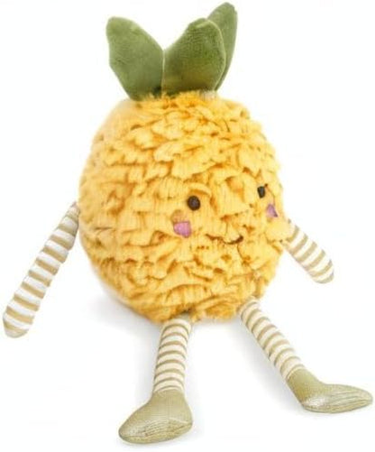 MON AMI Pina the Pineapple Plush Toy - 10”, Food Plush Toys, Fruit Plushie for Boys/Girls, Handcrafted Fruit Doll – Perfect for Décor/Play