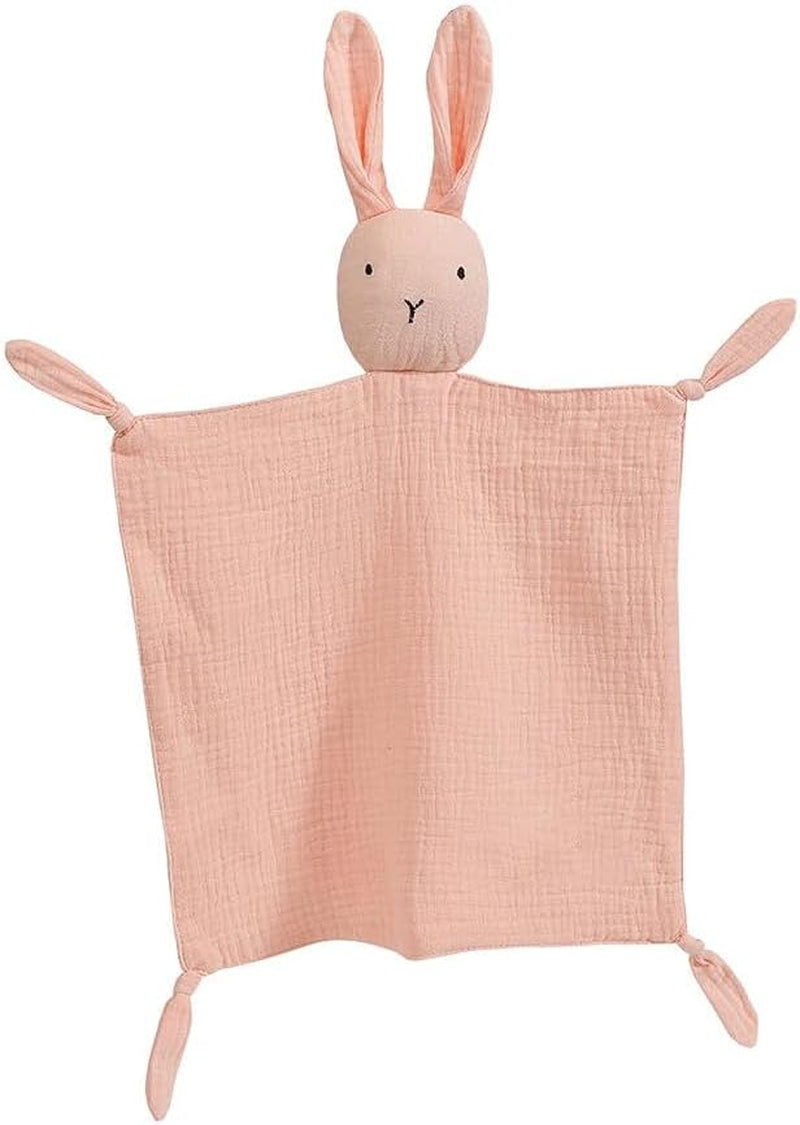 Chippi&Co Bunny Loveys for Babies, Security Blankets for Babies Newborn, Lovies for Babies Girls Boys, Muslin Organic Lovey, Baby Comfort Cuddle Blanket, Gifts for Expecting Momm