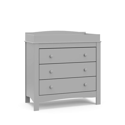 Graco Noah 6 Drawer Double Dresser (White) - GREENGUARD Gold Certified, 6 Drawer Double Dresser for Kids Bedroom or Nursery, Bedroom Furniture Dresser, Universal Design for Nursery and Kids Bedroom