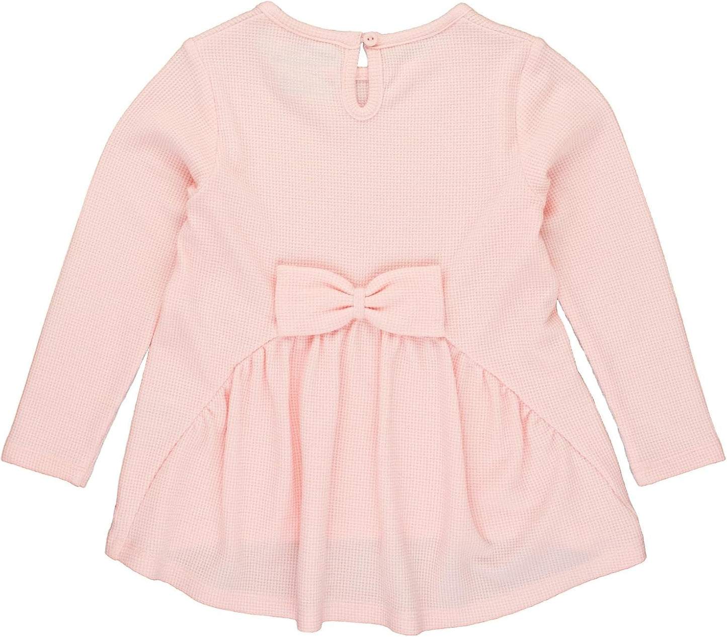 Rufflebutts® Baby/Toddler Girls Long Sleeve High Low Top W/Bow