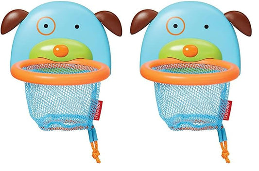 Skip Hop Baby Bath Toy, Zoo Bathtime Basketball, Dog (Pack of 2)