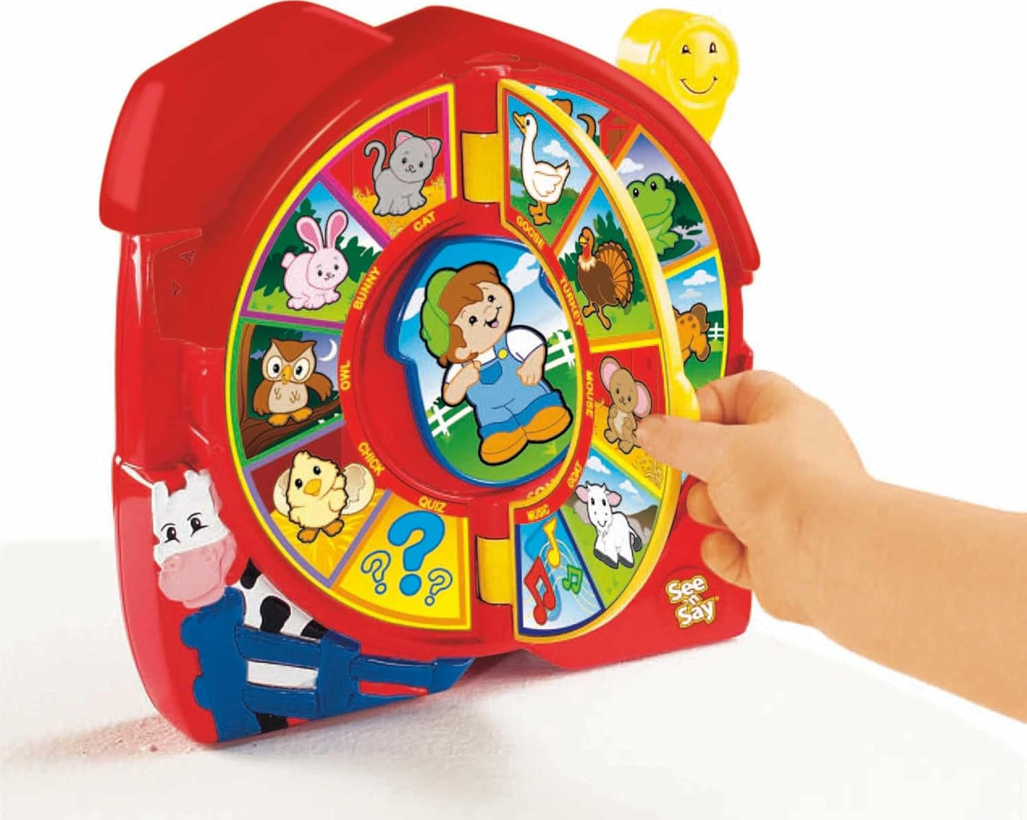 Fisher-Price Little People Toddler Toy See ‘N Say the Farmer Says, Learning Game with Music & Sounds for Kids Ages 18+ Months (Amazon Exclusive)