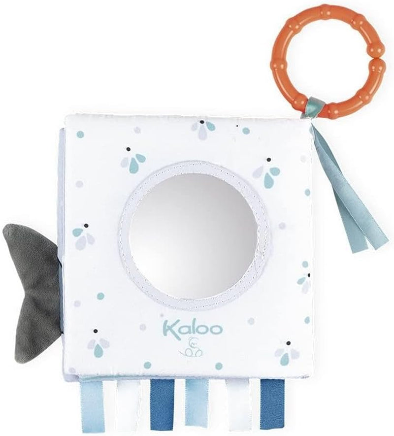 Kaloo My First the Sad Whale Activity Book with Soft Cloth Pages & Textured Shapes- Learn about Feelings Ages 0+