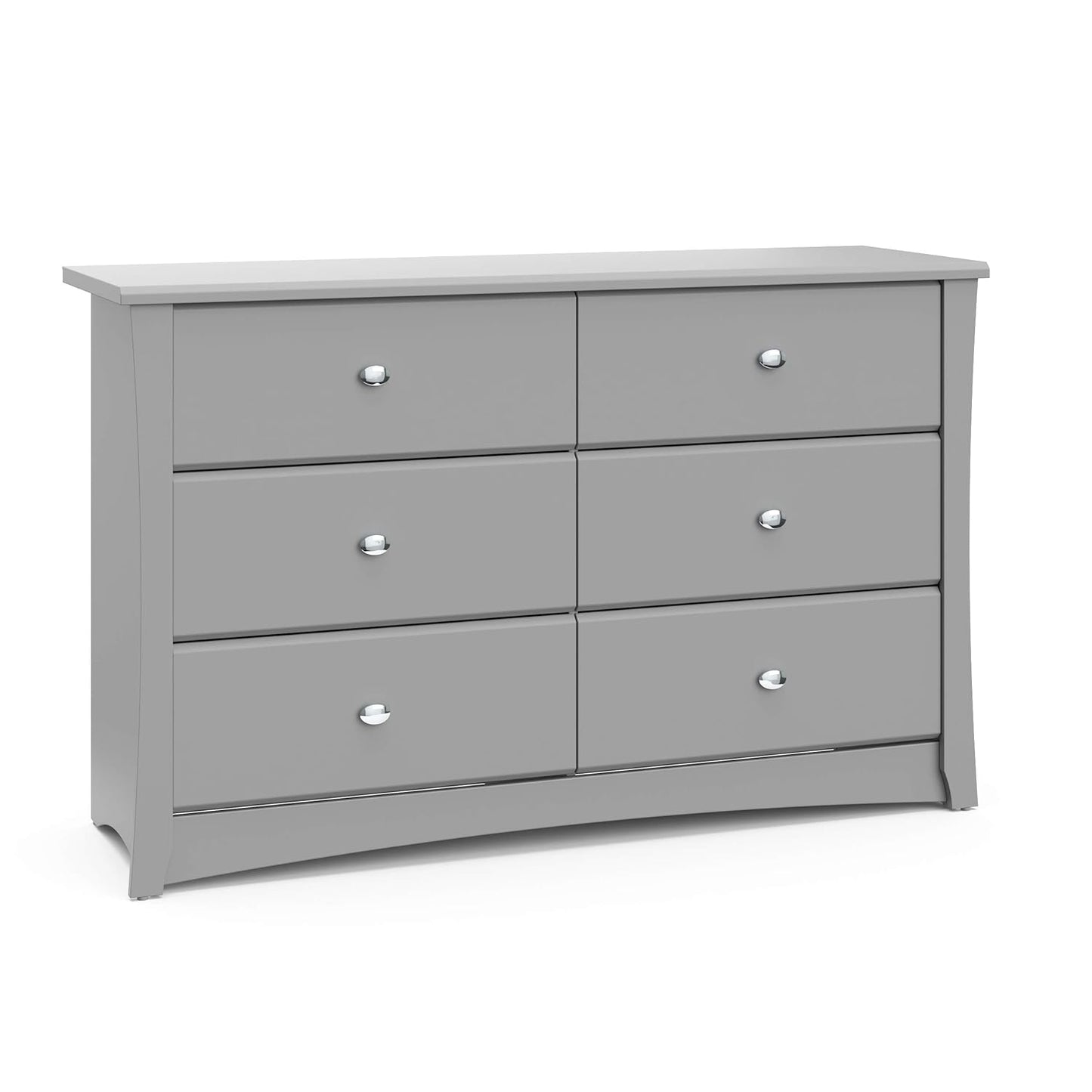 Storkcraft Crescent 3 Drawer Combo Dresser (Espresso) – Baby and Kids Bedroom Organizer, Nursery Chest, Storage Dresser with Drawers, Universal Design