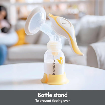 Medela Silicone Breast Milk Collector, Milk Saver with Spill-Resistant Stopper, Suction Base and Lanyard, 3.4 Oz/100 Ml