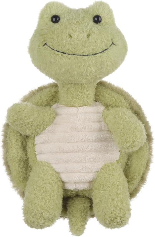 Apricot Lamb Witty Turtle Bob Plush Stuffed Animals for Kids, Soft Cute Plush Toys for Baby Girl and Boy, Fluffy Witty Turtle Green 8.3 Inches