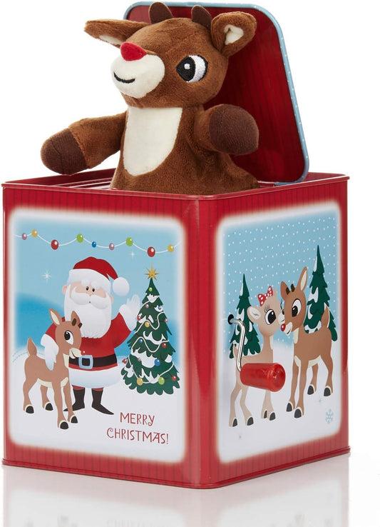 Rudolph the Red-Nosed Reindeer Jack-In-The-Box