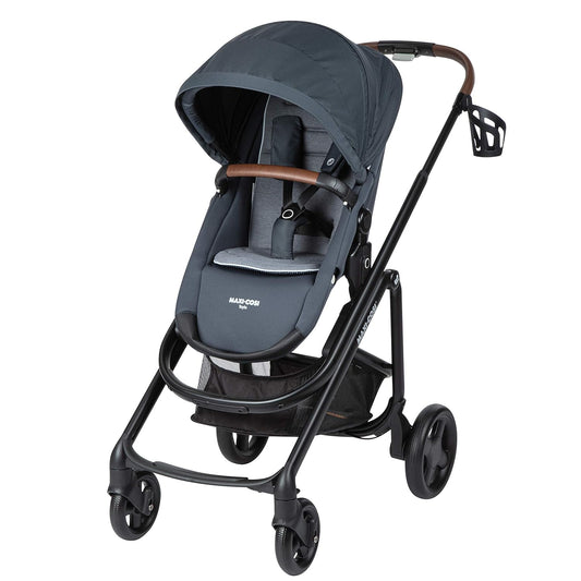 Maxi-Cosi Tayla Stroller, Modular Lightweight Stroller Seat, Parent or World Facing, Essential Graphite